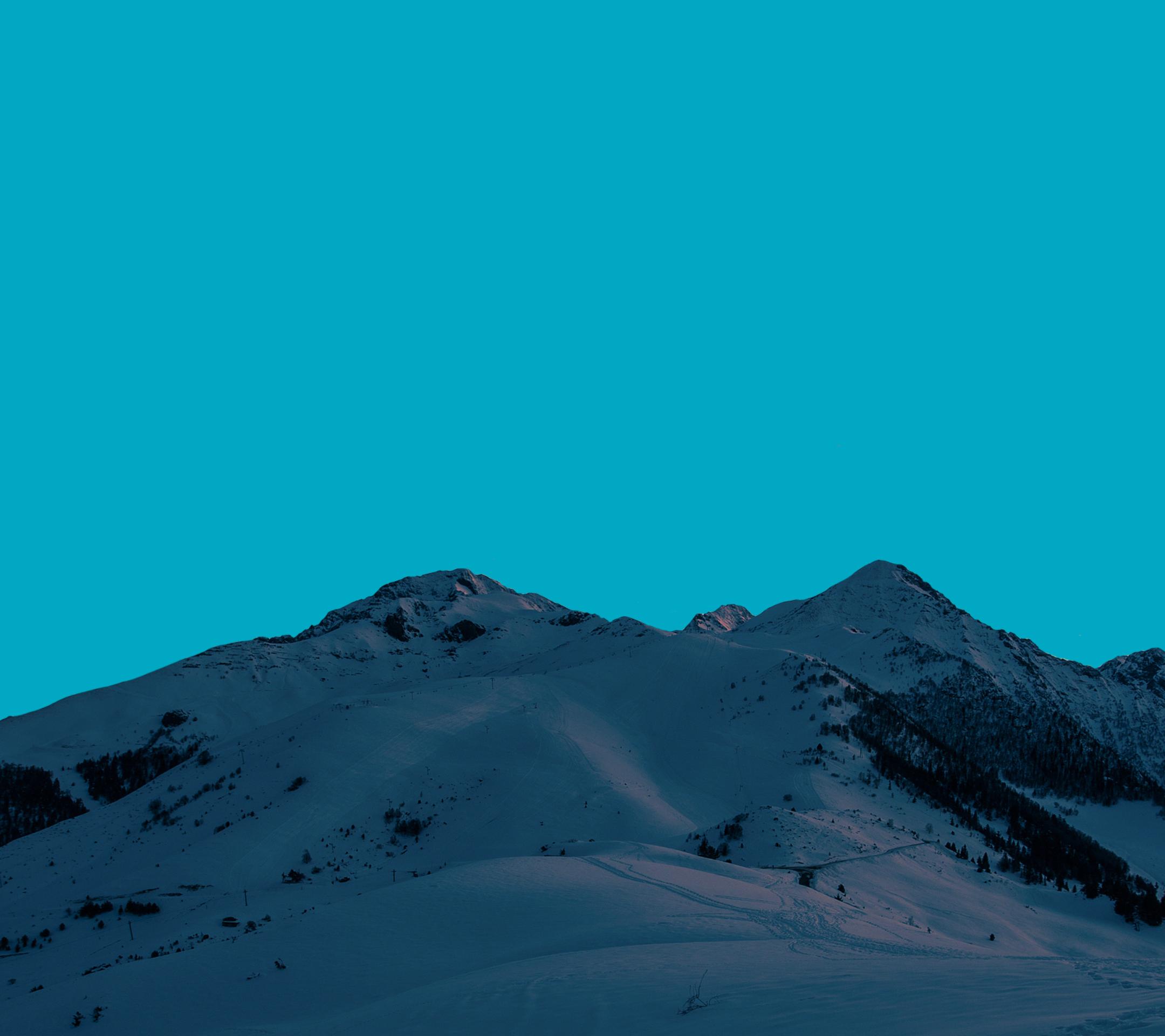 vivo手机精美壁纸 – 雪山夜景2160 × 1920（9）