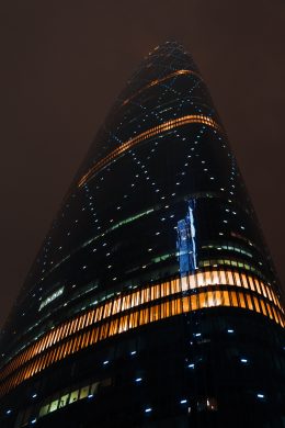 广州珠江新城夜景 IFC