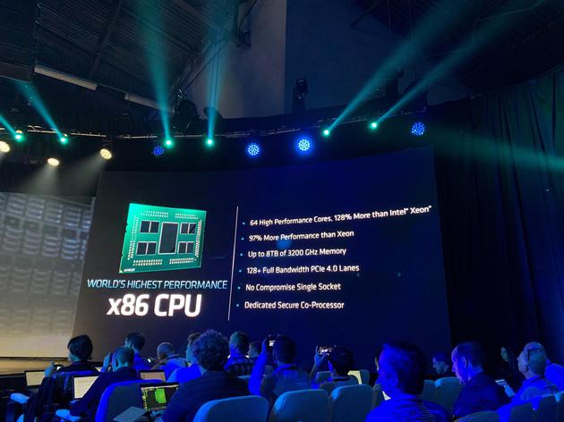 AMD的第N次逆袭：7nm芯片再挑英特尔服务器市场
