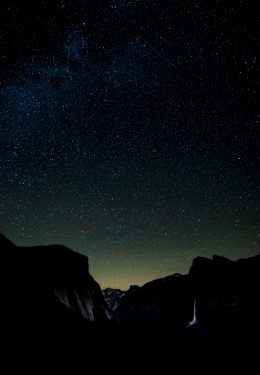超美星空夜景手机壁纸图片