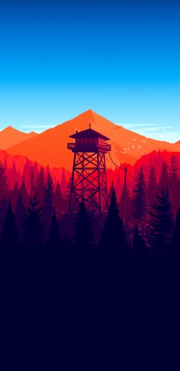 看火人Firewatch Mod白天手机壁纸