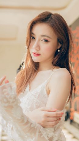 长发美女写真壁纸