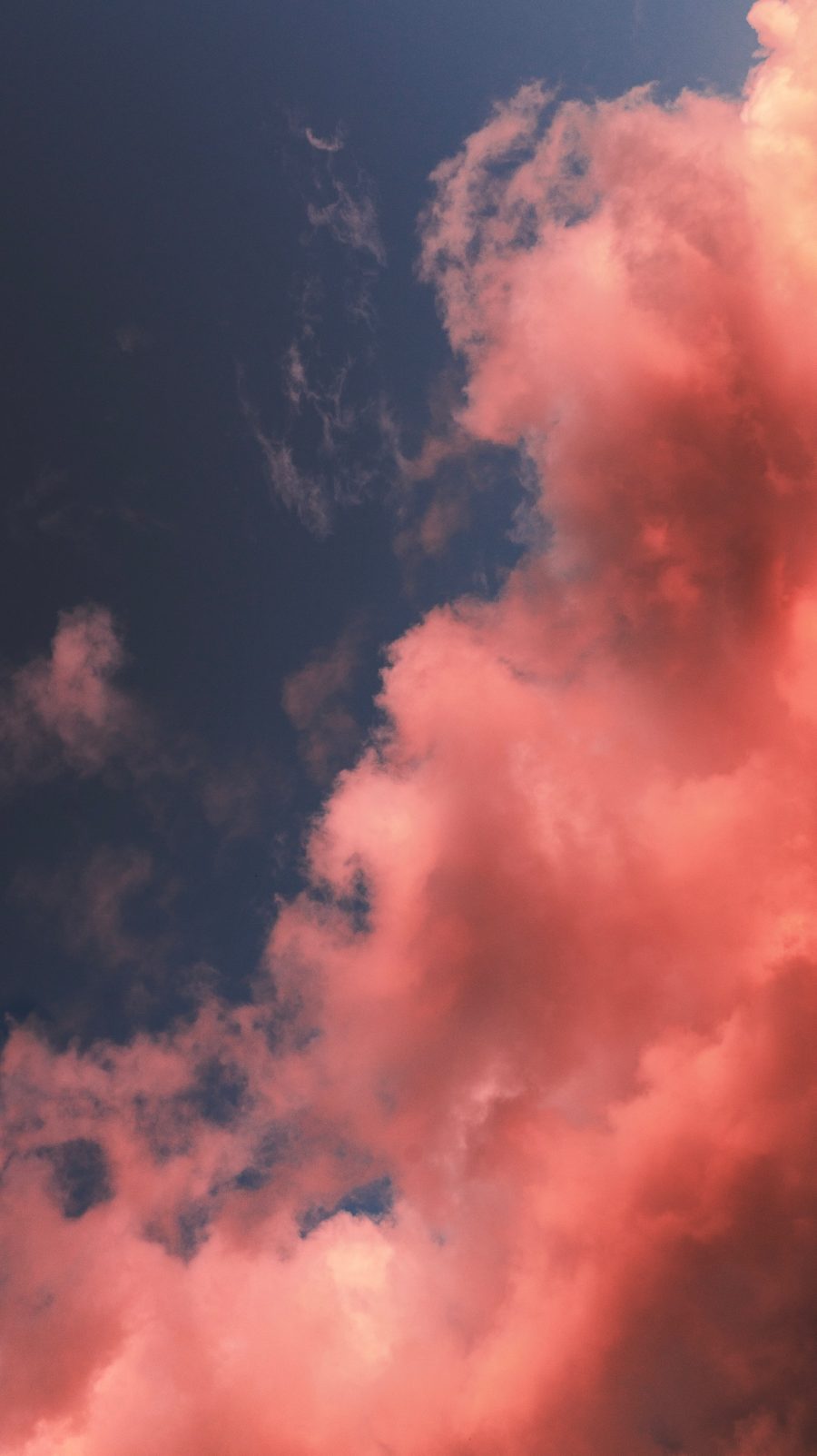 粉红色的天空4K手机壁纸
