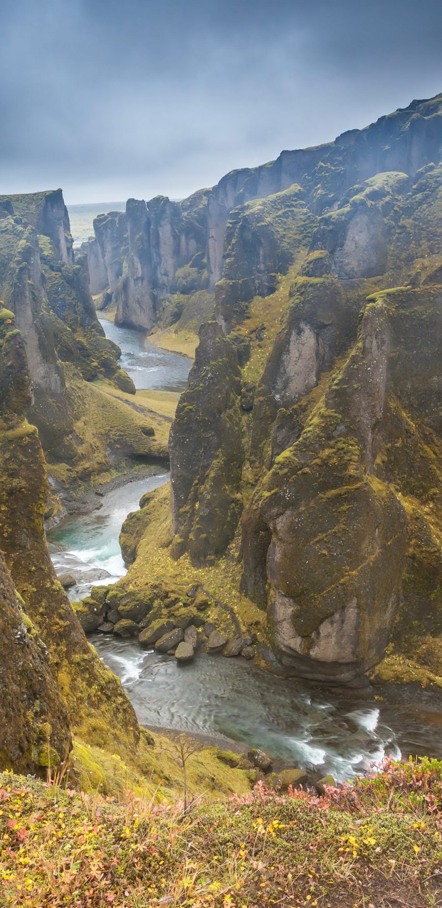 [2K 2960×1440]峡谷 流水 风景壁纸图片