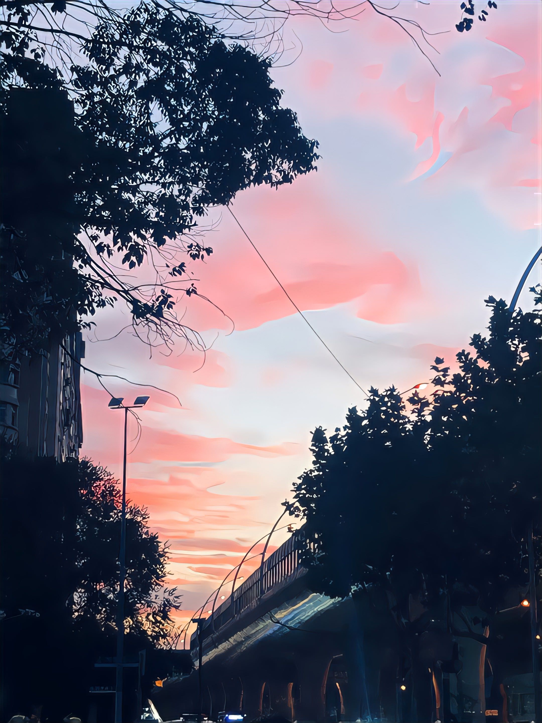 夕阳风景