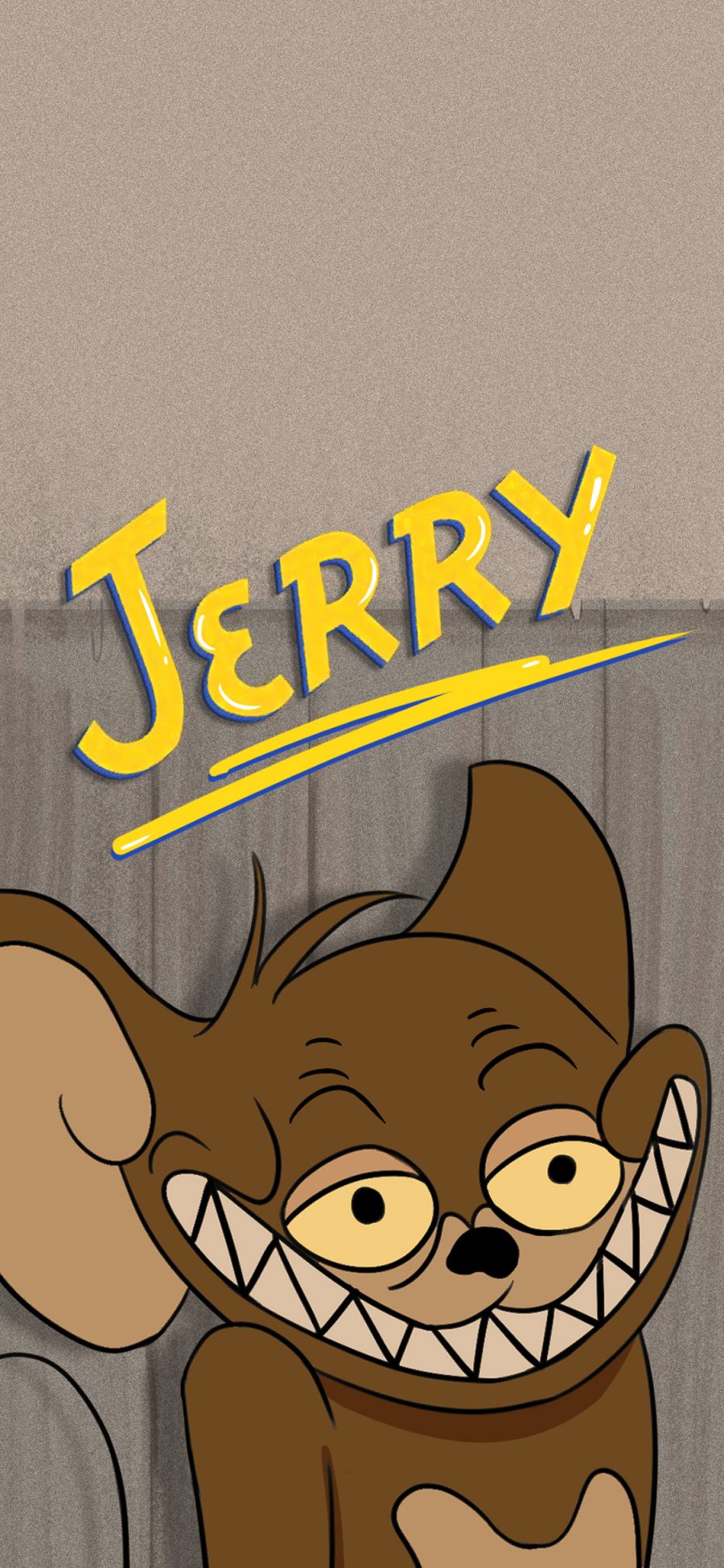 [2436×1125]动画 猫和老鼠 Jerry 杰瑞鼠 苹果手机动漫壁纸图片