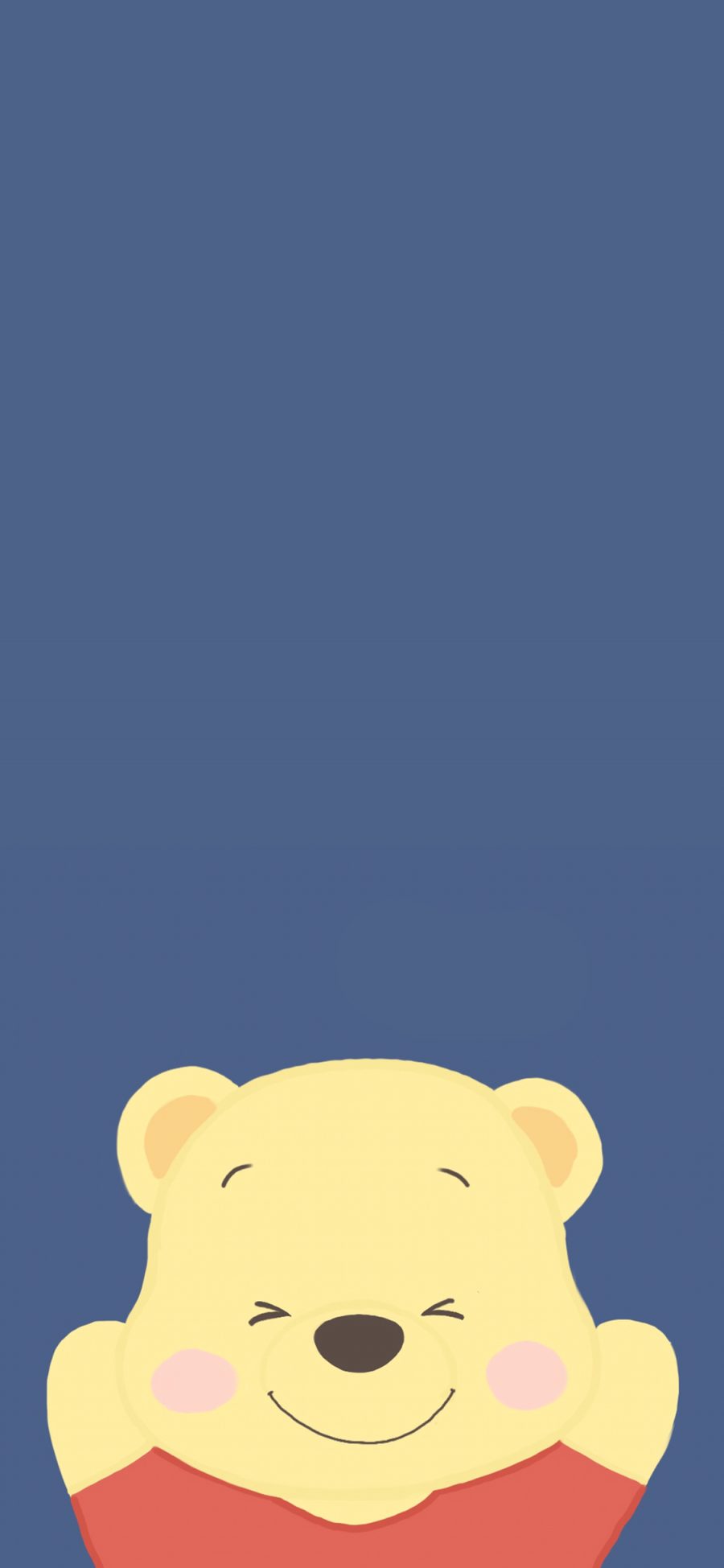 [2436×1125]可爱 维尼熊 迪士尼 小熊 苹果手机动漫壁纸图片