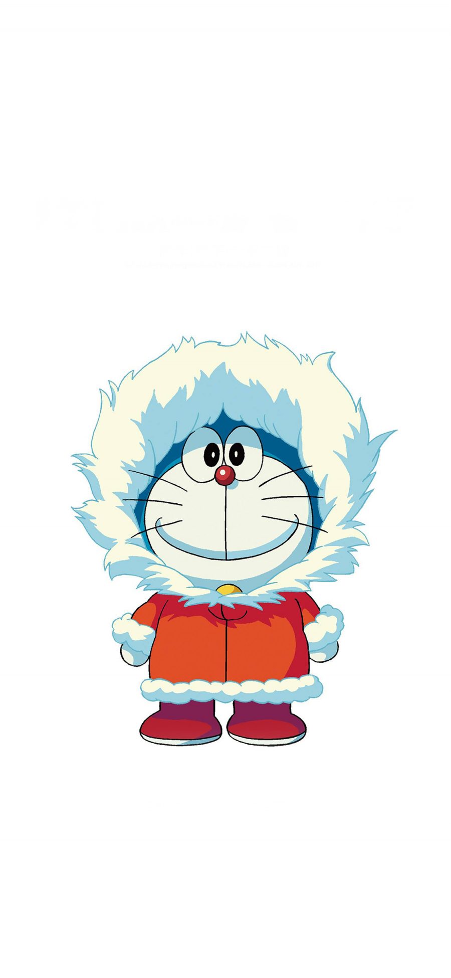 [2436×1125]哆啦A梦 南极大冒险 动画 电影 日本 苹果手机动漫壁纸图片