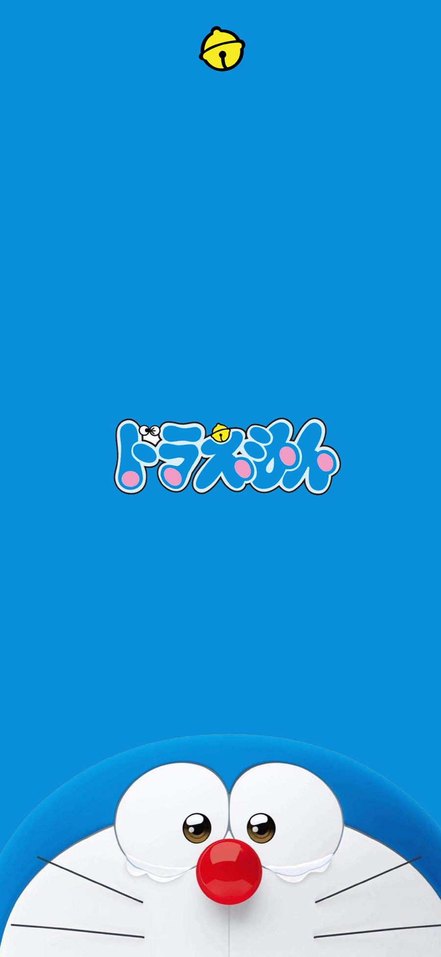 [2436×1125]哆啦A梦 叮当猫 卡通 蓝色 日本 动画 苹果手机动漫壁纸图片
