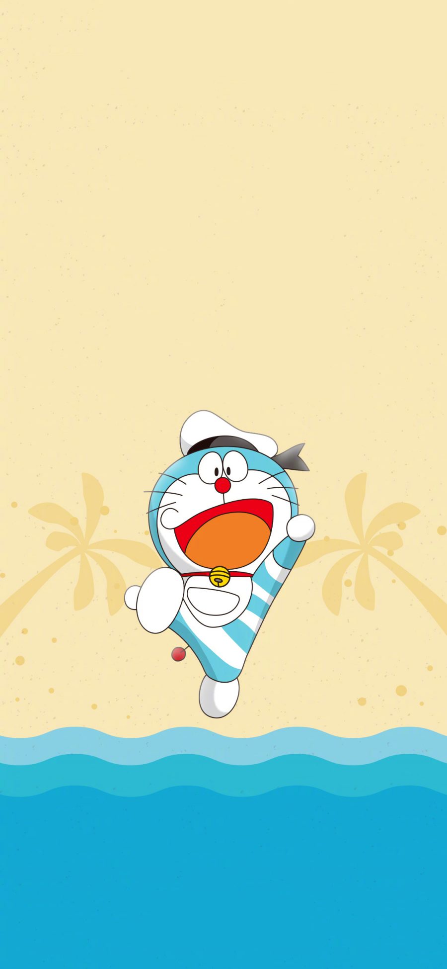 [2436×1125]哆啦A梦 大雄的金银岛 带我回家 动画片 卡通 电影 海报 叮当猫 沙滩 苹果手机动漫壁纸图片