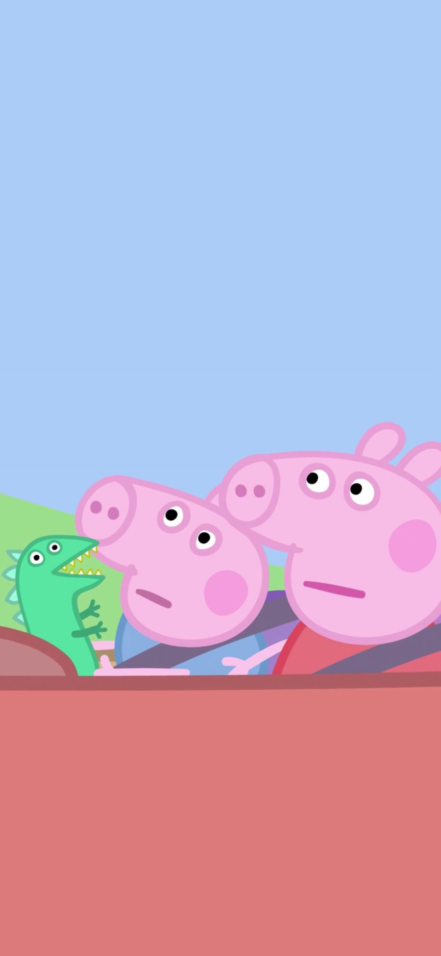 [2436×1125]小猪佩奇 动画 卡通 可爱 苹果手机动漫壁纸图片
