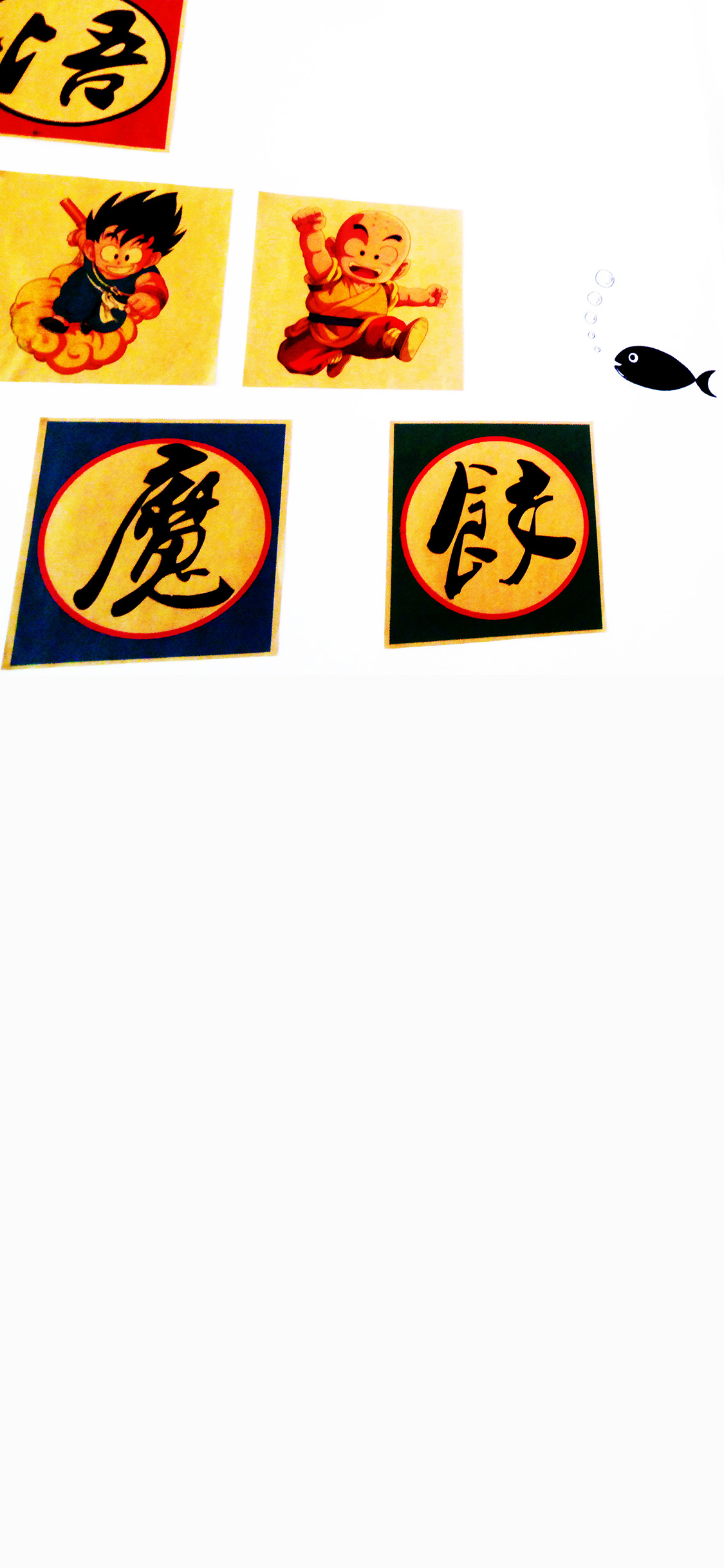 [2436×1125]日本动漫 悟空 七龙珠 魔 饺 苹果手机动漫壁纸图片