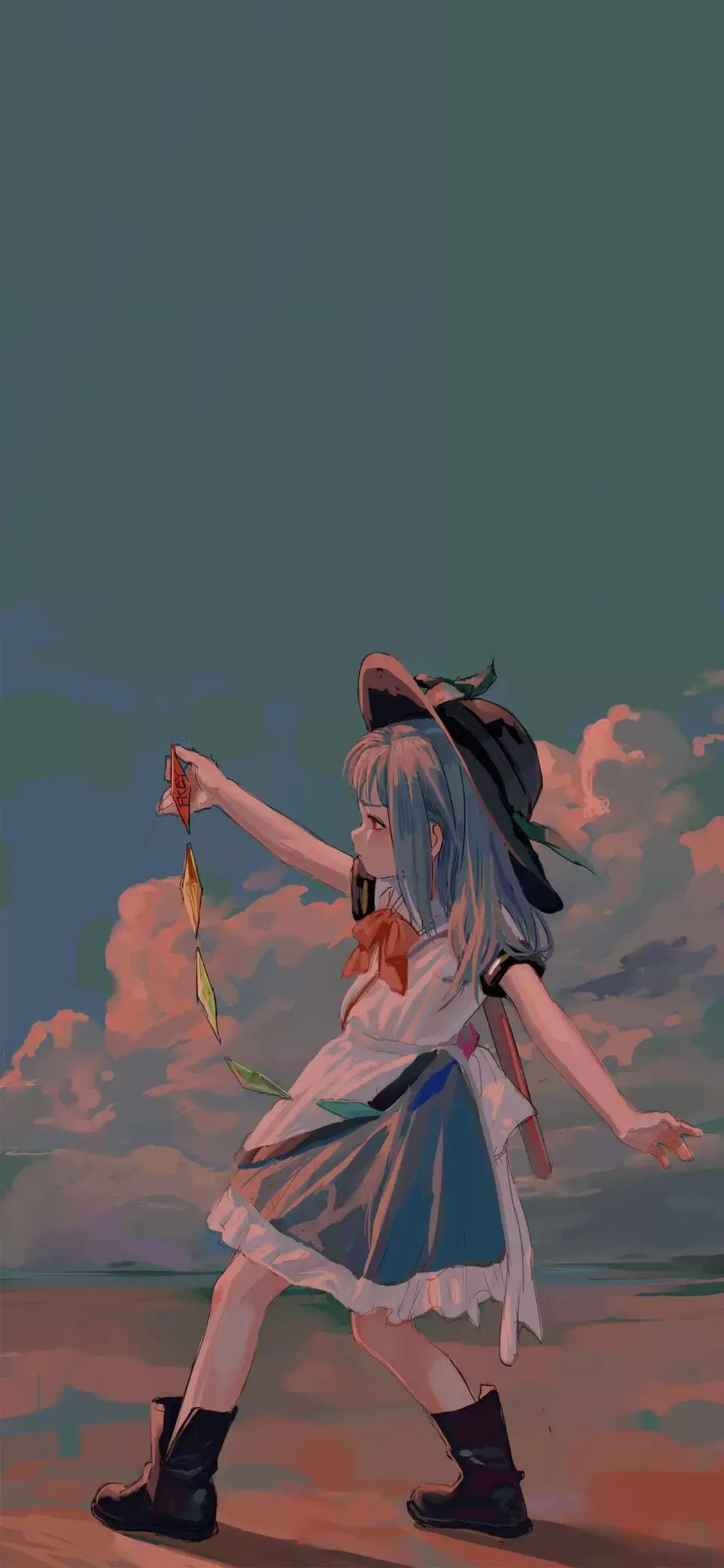 [2436×1125]日漫 萝莉 可爱 二次元 苹果手机动漫壁纸图片