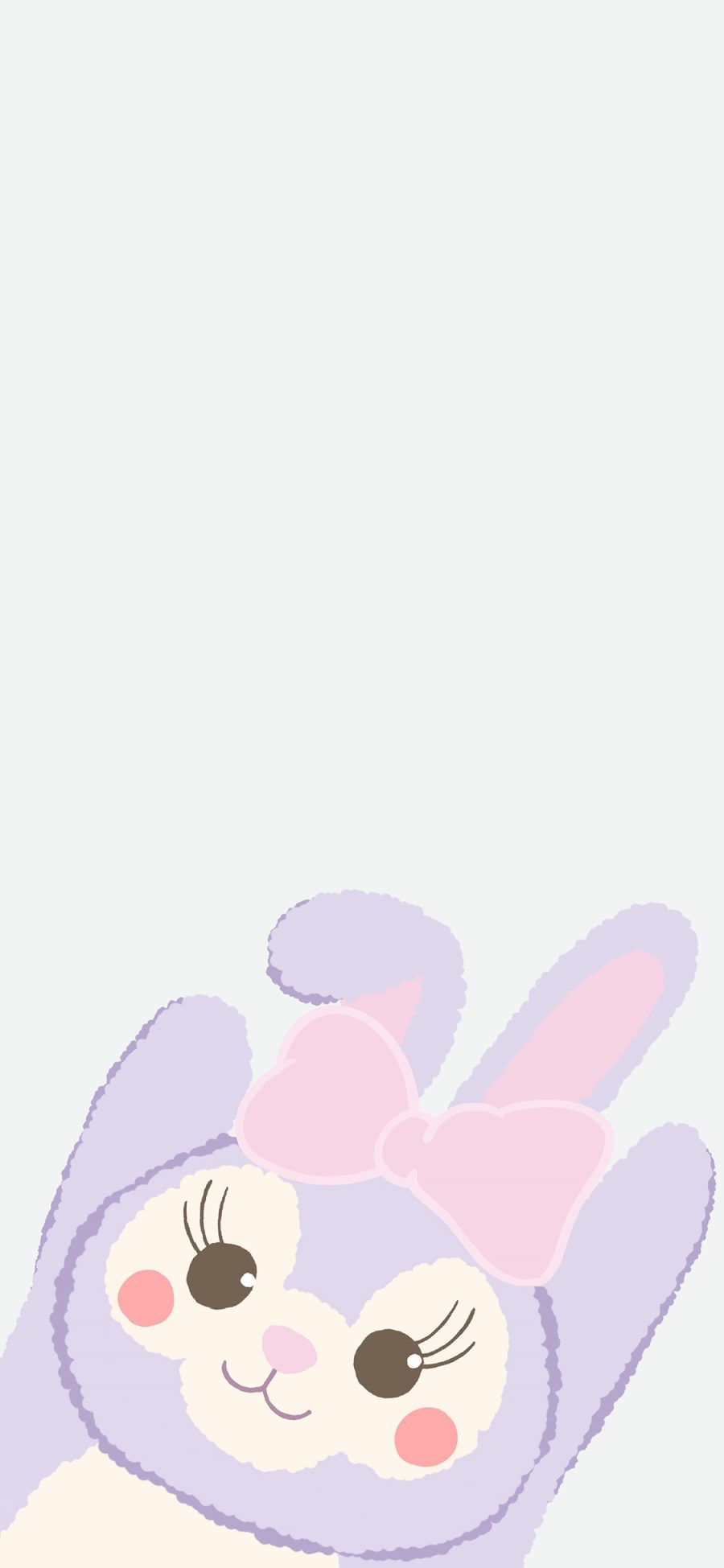 [2436×1125]星黛露 迪士尼 紫色 动画 可爱 苹果手机动漫壁纸图片