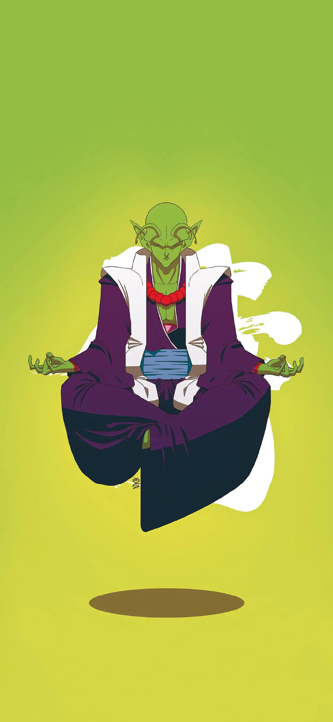 [2436×1125]比克 大魔王 七龙珠 日漫 苹果手机动漫壁纸图片