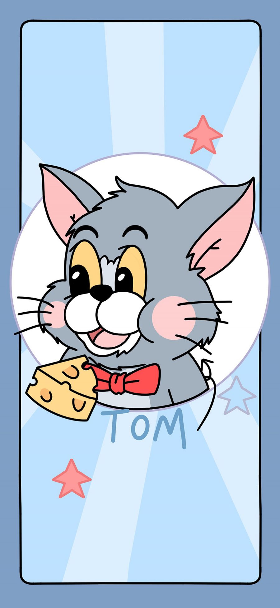 [2436×1125]汤姆 猫和老鼠 汤姆 ton 蓝 苹果手机动漫壁纸图片