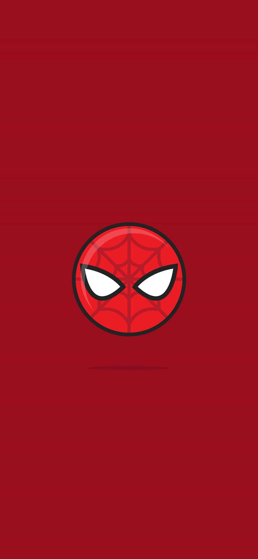 [2436×1125]漫威 蜘蛛侠 超级英雄 Q版 头像 苹果手机动漫壁纸图片