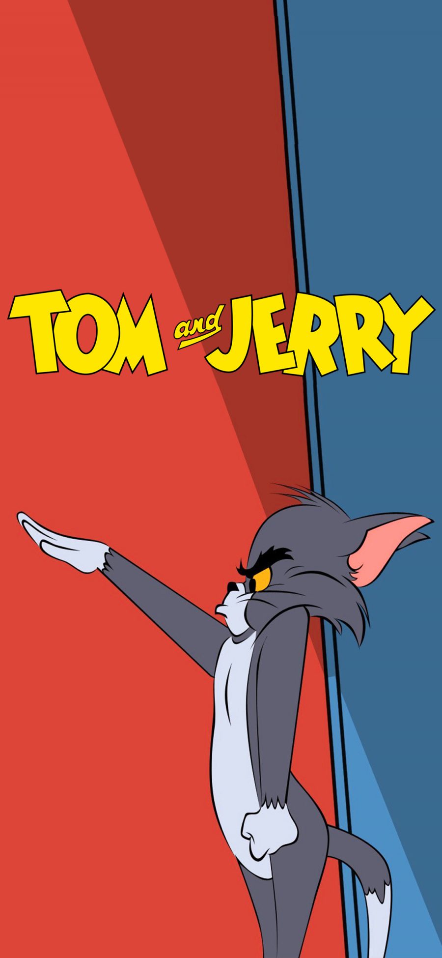 [2436×1125]猫和老鼠 TOM and JERRY 汤姆猫 动画 卡通 苹果手机动漫壁纸图片