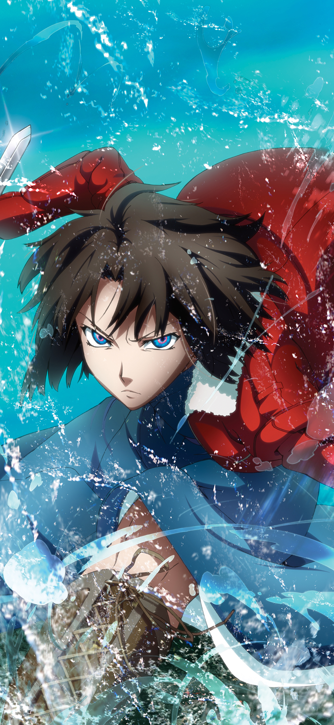 [2436×1125]空之境界 日本 漫画 刀 苹果手机动漫壁纸图片