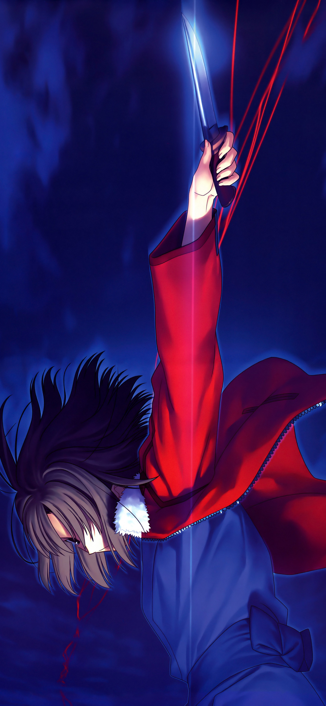 [2436×1125]空之境界 日本 漫画 舞剑 苹果手机动漫壁纸图片