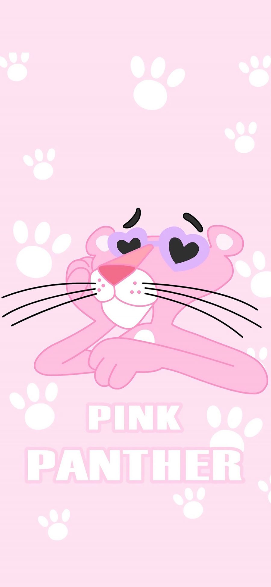 [2436×1125]粉红豹 顽皮豹 粉色 pink 苹果手机动漫壁纸图片