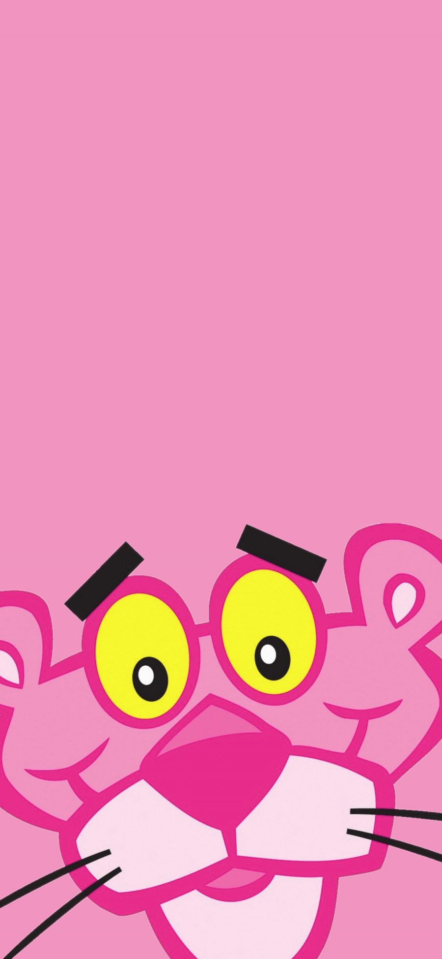 [2436×1125]粉红豹 顽皮豹 粉色 pink 动画 苹果手机动漫壁纸图片