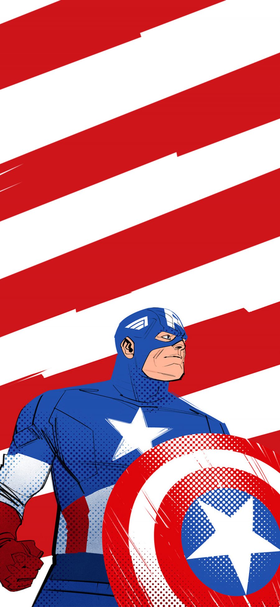 [2436×1125]美国队长 电影 超级英雄 欧美 漫威 苹果手机动漫壁纸图片