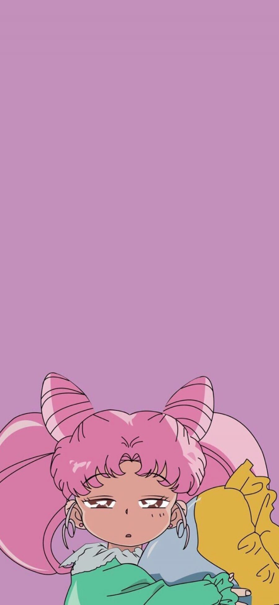 [2436×1125]美少女战士 粉色 动画 漫画 二次元 日本 苹果手机动漫壁纸图片