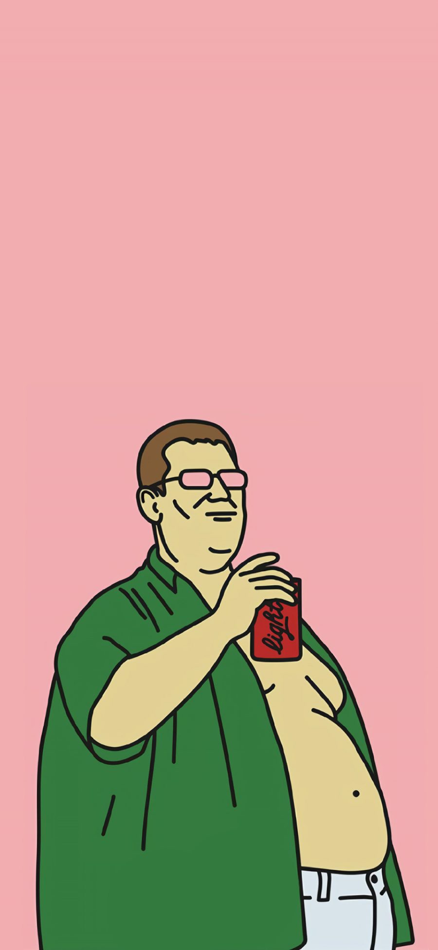 [2436×1125]肥胖 胖子 啤酒肚 男人 苹果手机动漫壁纸图片