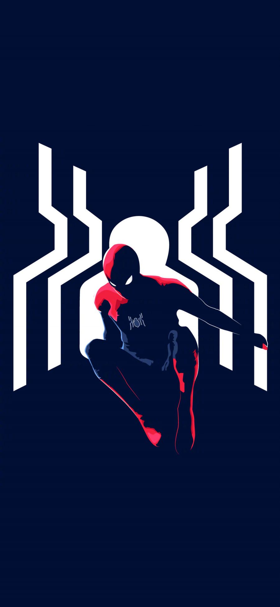 [2436×1125]蜘蛛侠 英雄远征 欧美 超级英雄 漫威 电影 苹果手机动漫壁纸图片