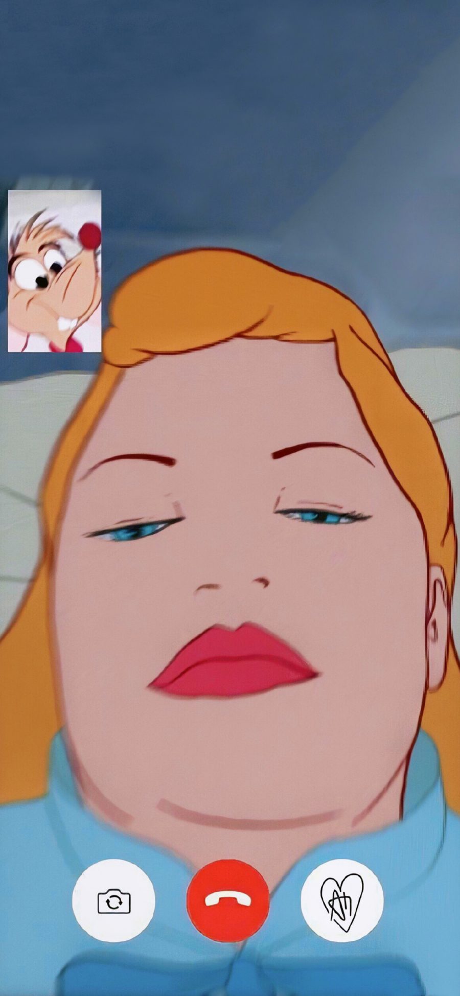 [2436×1125]迪士尼 公主 恶搞 视频 大脸 苹果手机动漫壁纸图片