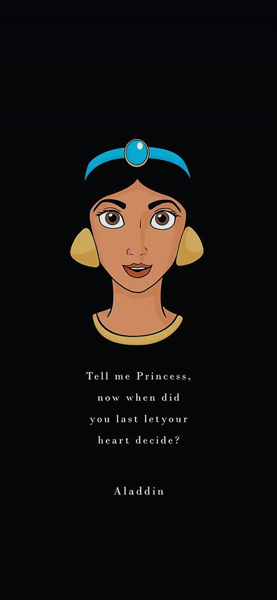 [2436×1125]迪士尼 动画 阿拉丁神灯 公主 Aladdin 苹果手机动漫壁纸图片