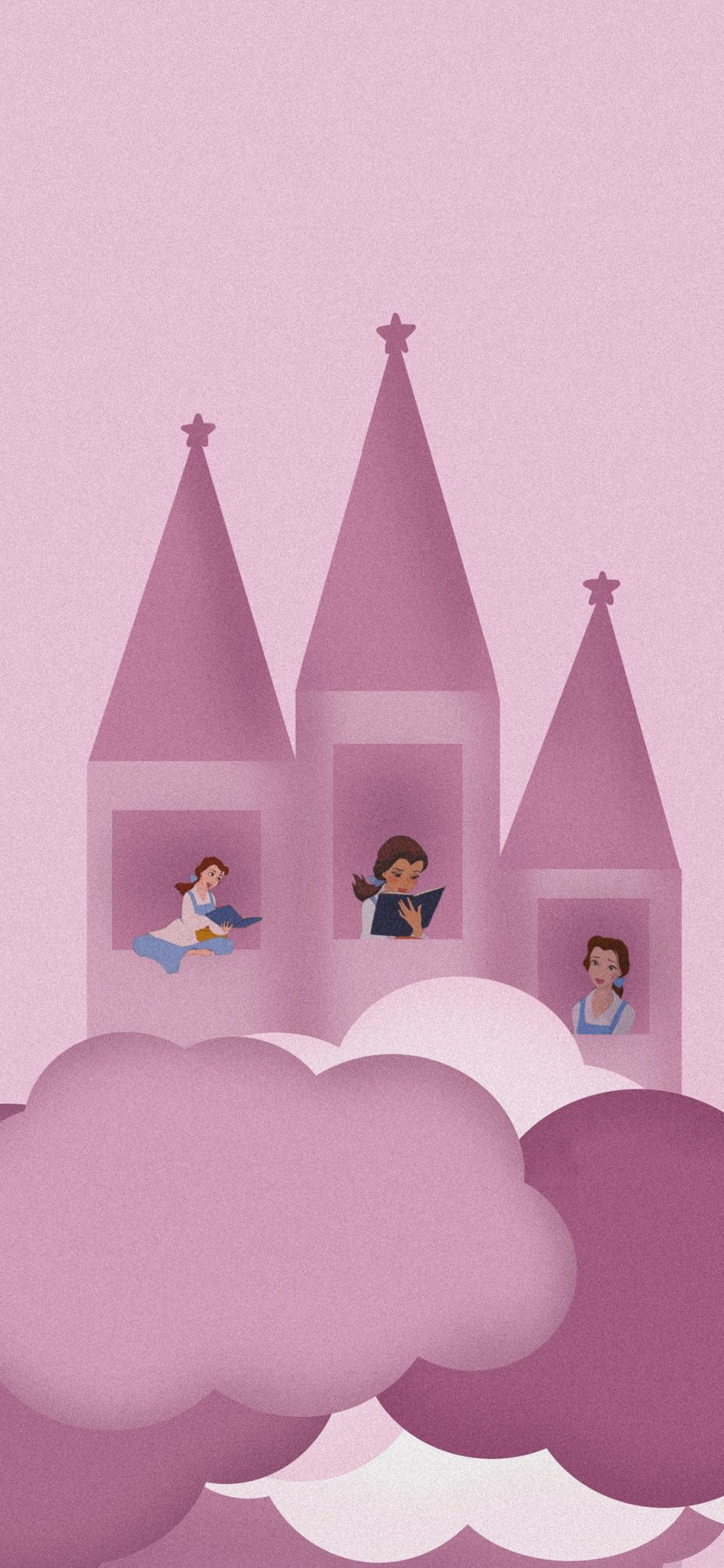 [2436×1125]迪士尼 城堡 公主 梦幻 苹果手机动漫壁纸图片