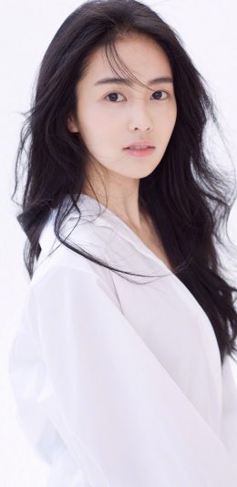 [2436x1125]白梦妍 白鹿 演员 模特 明星 艺人 苹果手机美女壁纸图片
