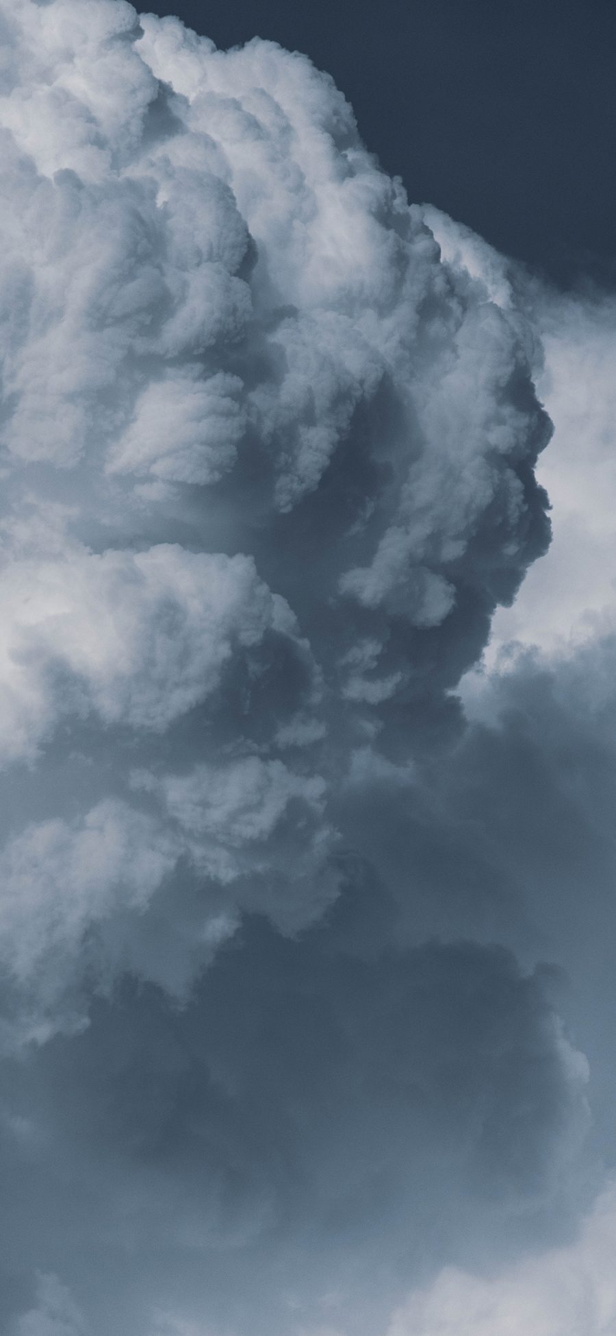 [2436×1125]云层 天空 高空 乌云 苹果手机壁纸图片