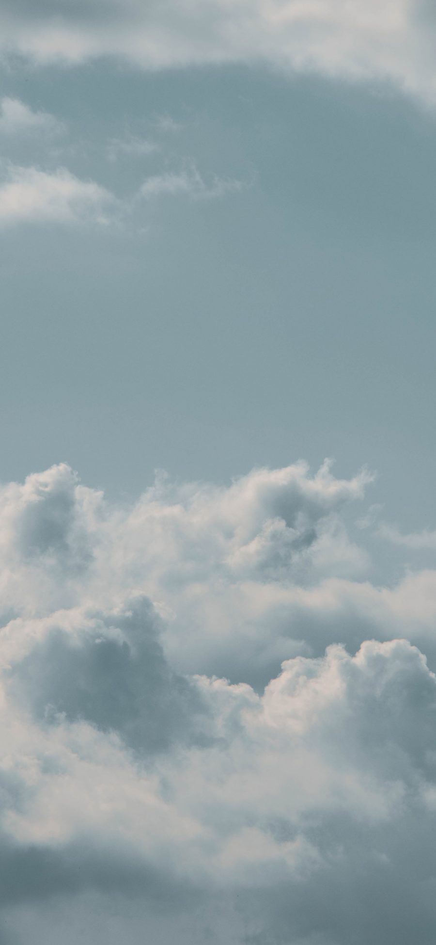 [2436×1125]云层 高空 云朵 天空 苹果手机壁纸图片