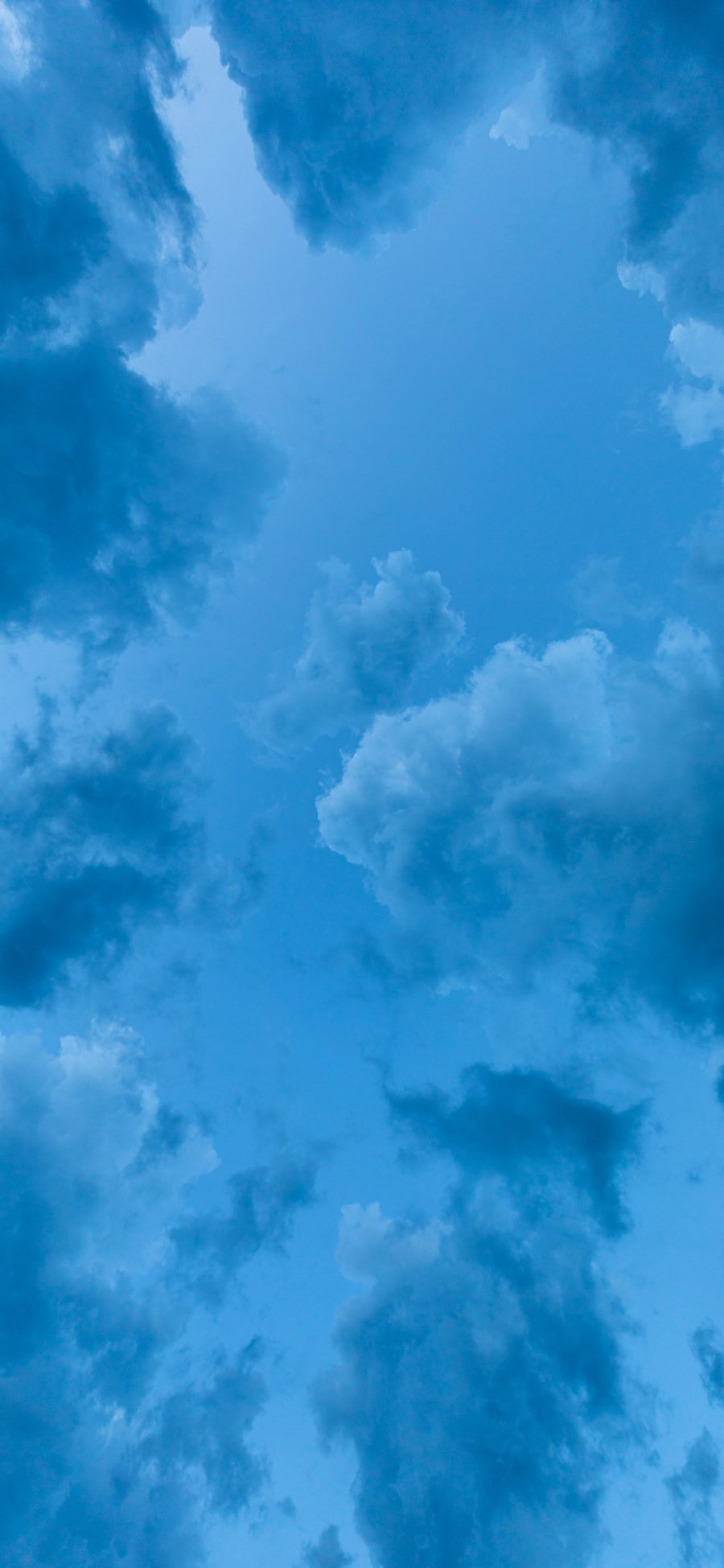 [2436×1125]云彩 云朵 蔚蓝 天空 苹果手机壁纸图片