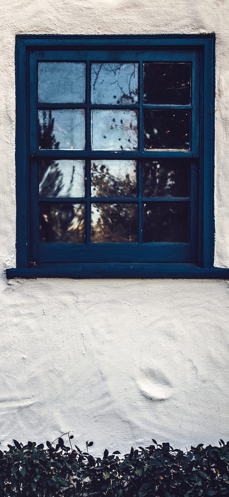[2436×1125]墙壁 窗户 蓝色 简约