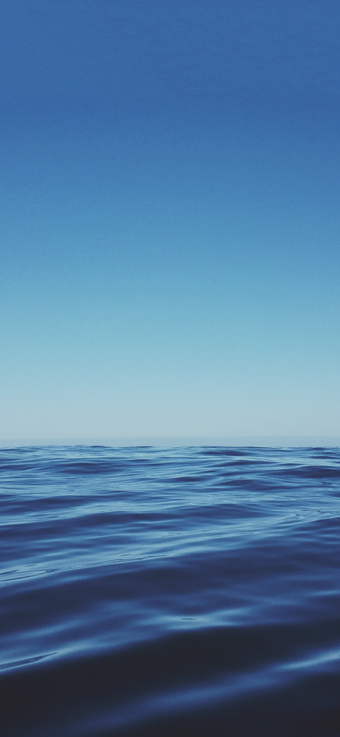 [2436×1125]大海 蓝色 海面 海水 苹果手机壁纸图片