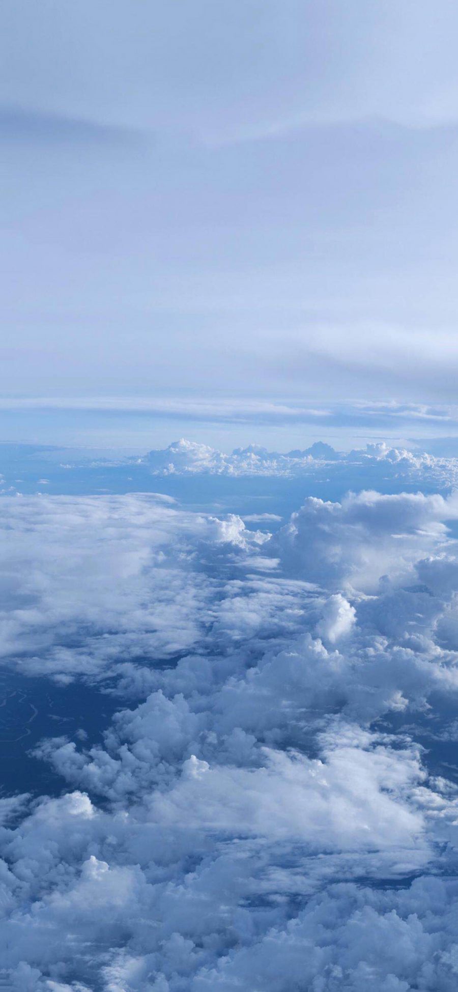 [2436×1125]天空 云朵 云层 云端 苹果手机壁纸图片