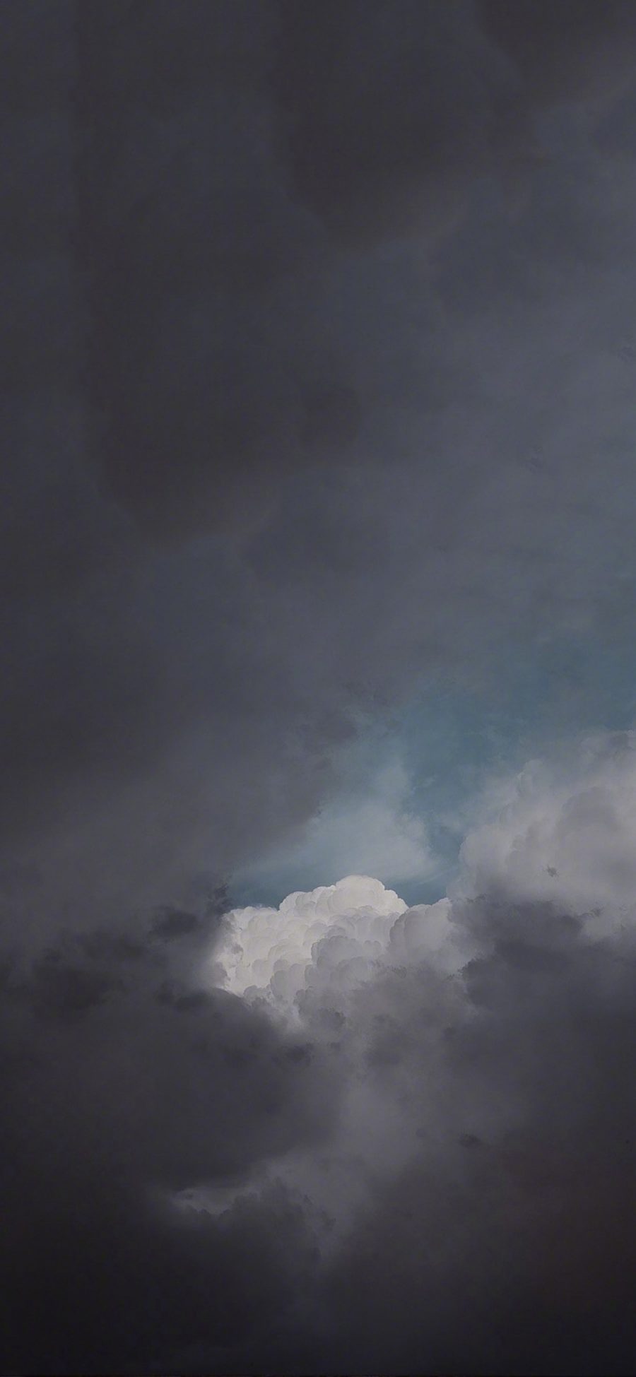 [2436×1125]天空 云端 乌云 渐变 苹果手机壁纸图片