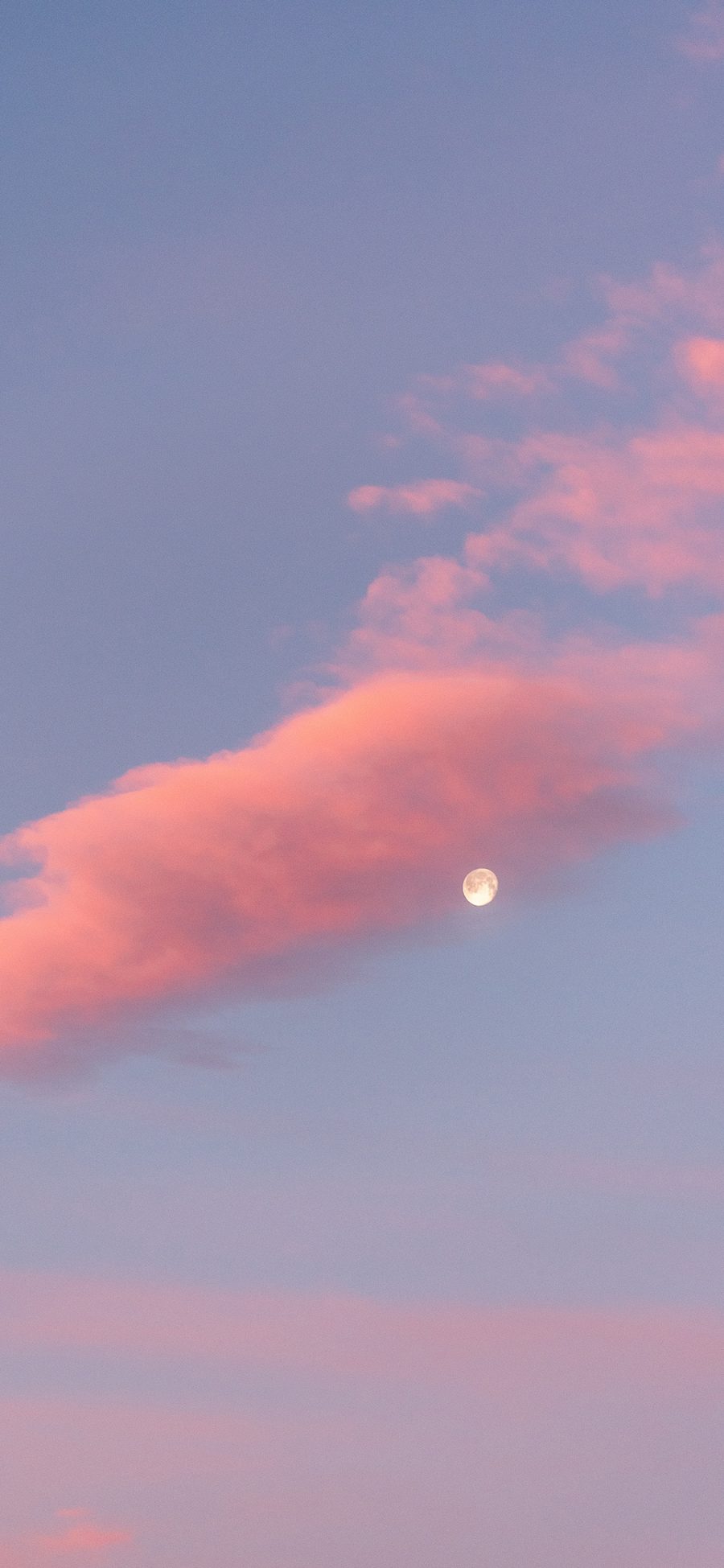 [2436×1125]天空 月亮 云彩 云朵 苹果手机壁纸图片