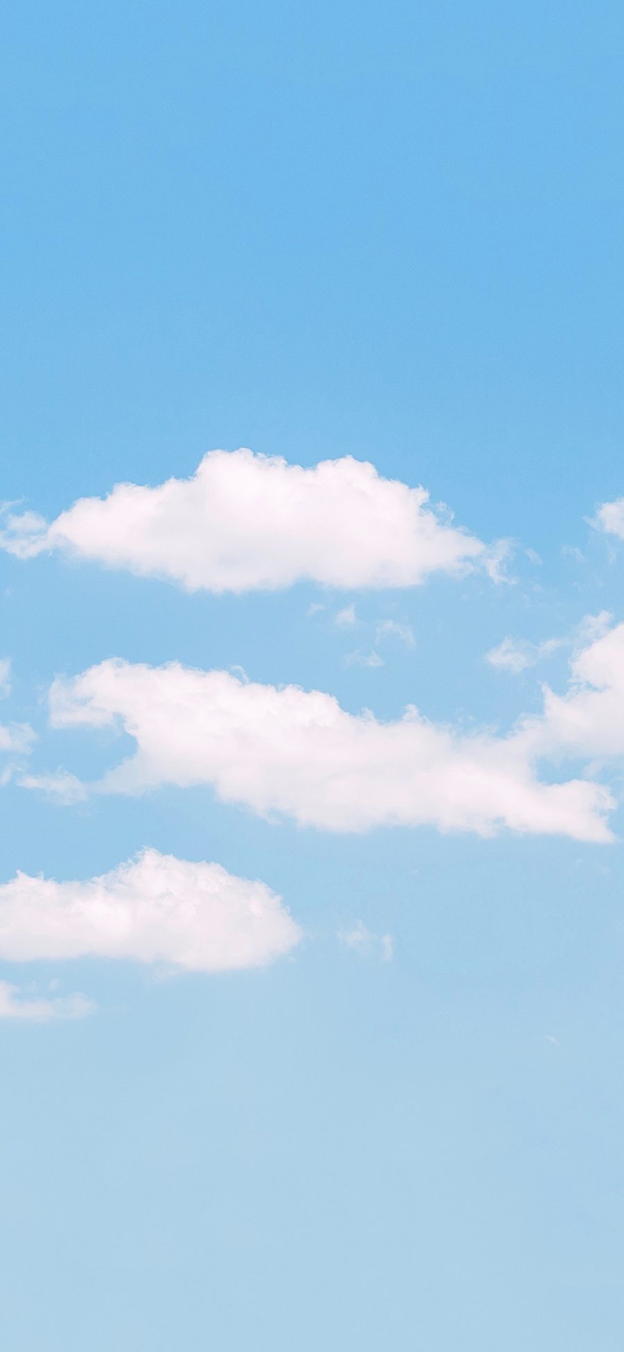 [2436×1125]天空 蓝天白云 云朵 苹果手机壁纸图片