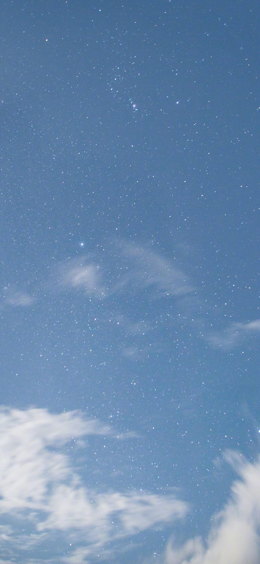 [2436×1125]天空 蓝色 白云 苹果手机壁纸图片