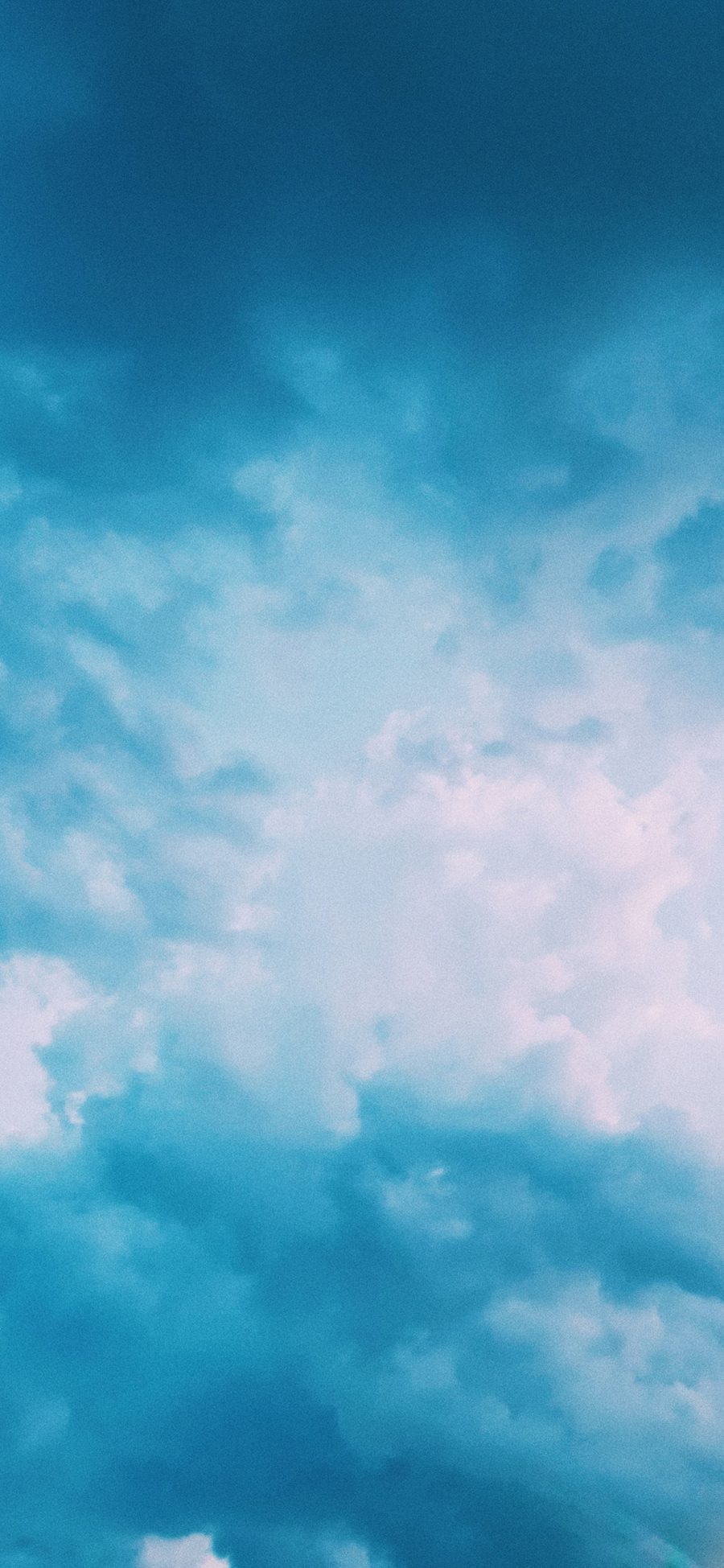 [2436×1125]天空 蔚蓝 云海 云层 苹果手机壁纸图片
