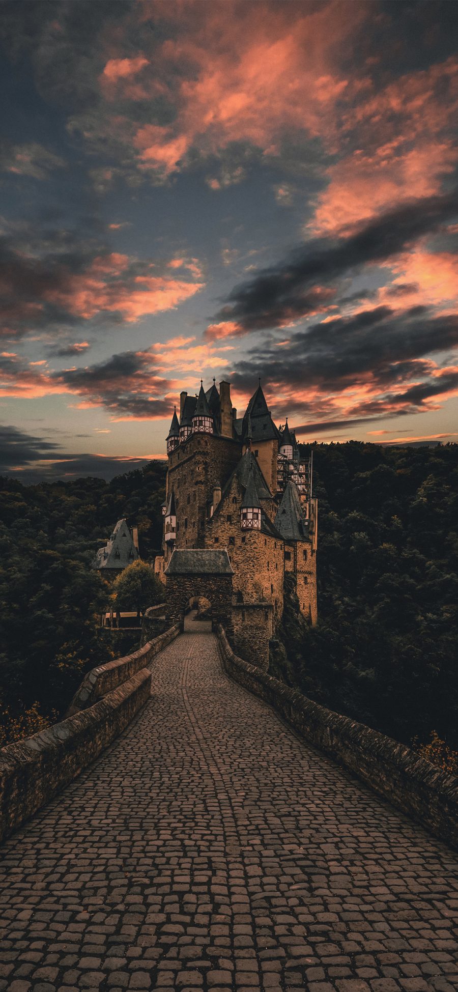 [2436×1125]异域风情 城堡 欧式 建筑 苹果手机壁纸图片