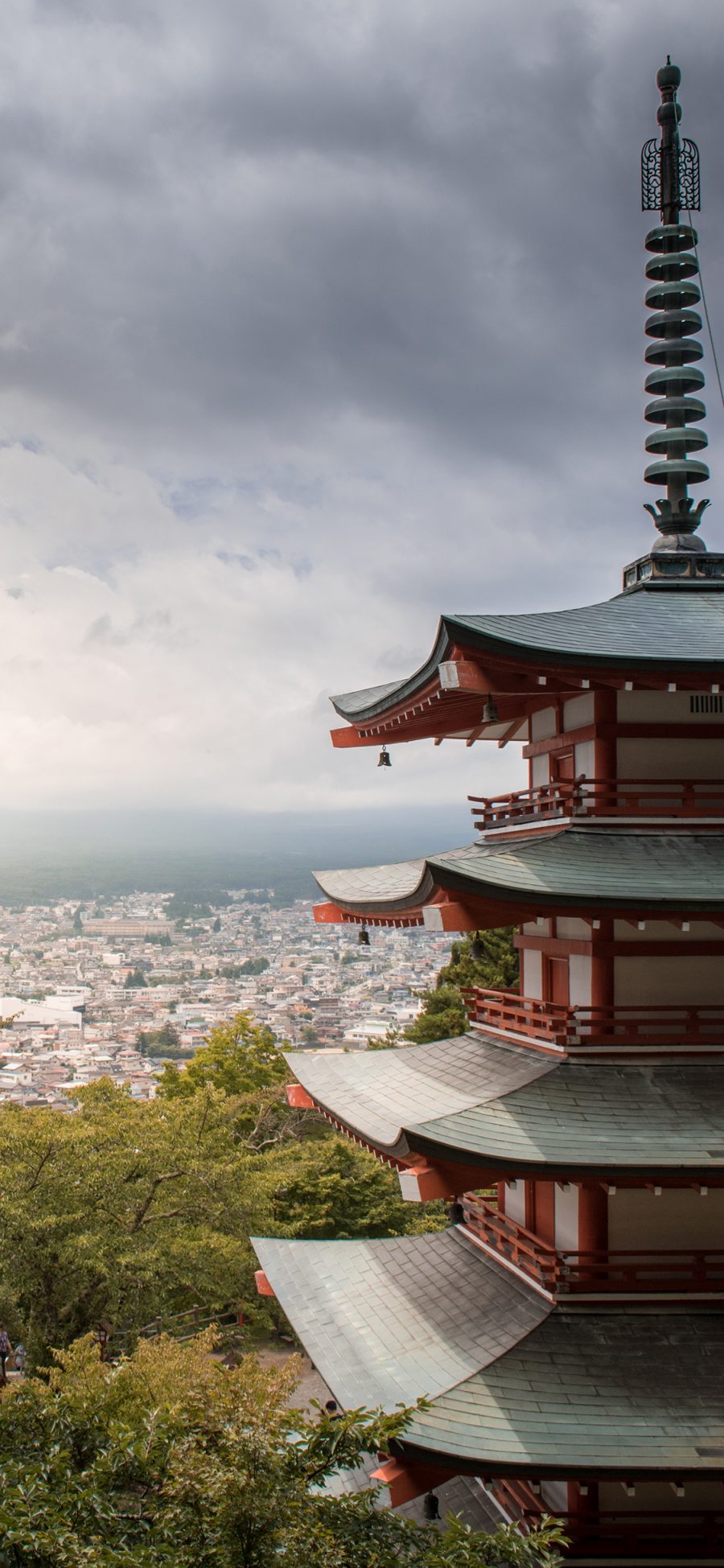 [2436×1125]日本 建筑 日式 景点 苹果手机壁纸图片