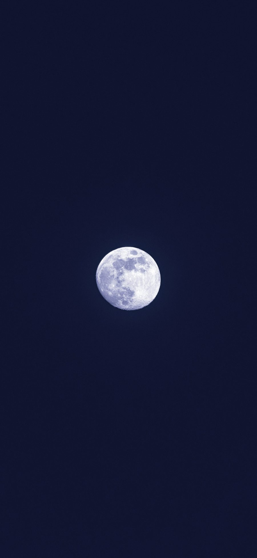 [2436×1125]月亮 月球 夜晚  浑圆 苹果手机壁纸图片