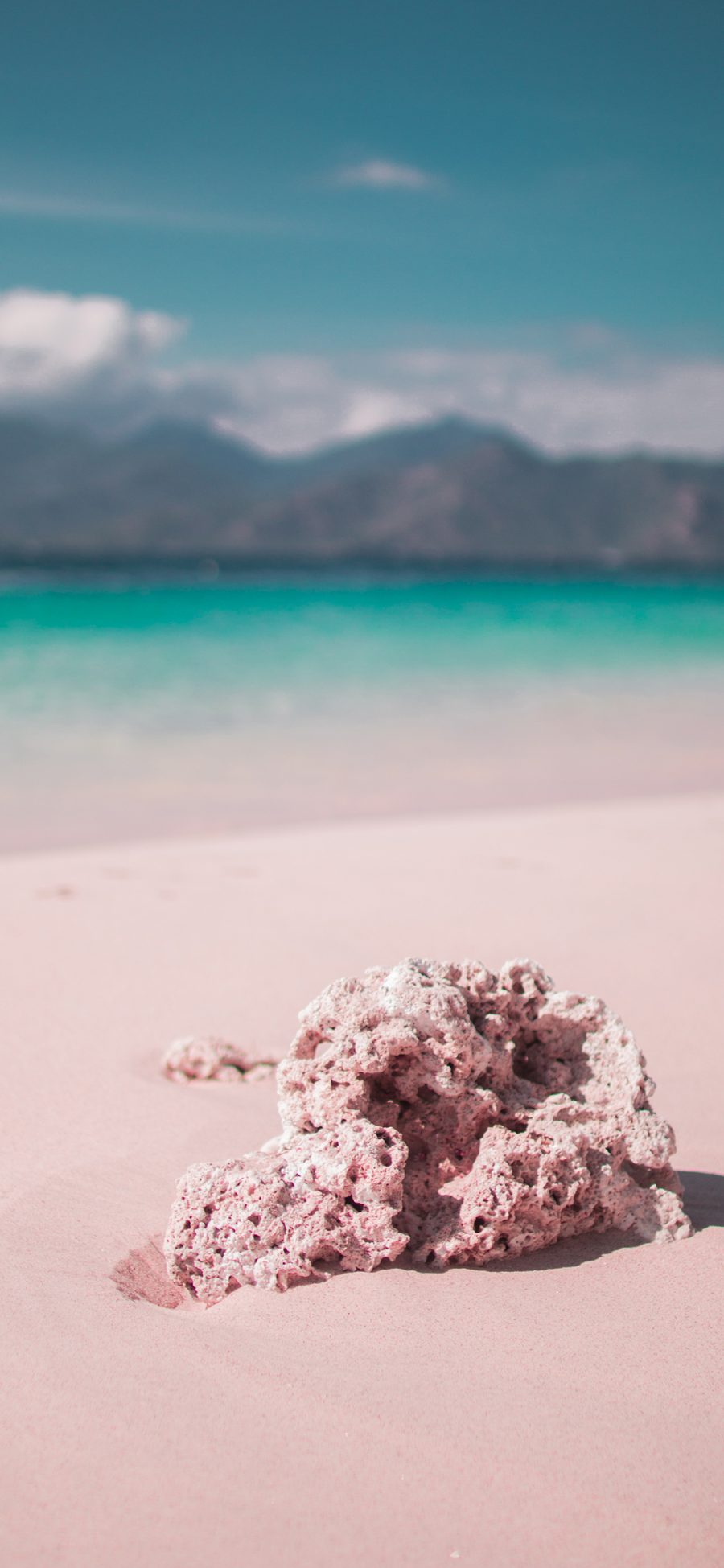 [2436×1125]沙滩 大海 海滩 珊瑚 苹果手机壁纸图片