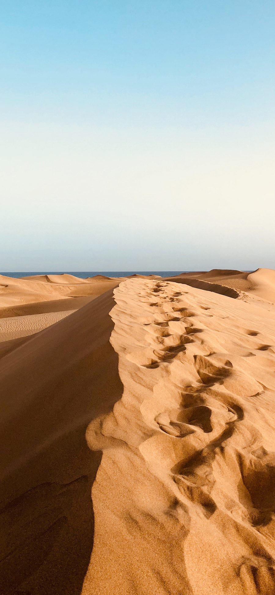 [2436×1125]沙漠 大自然 荒漠 苹果手机壁纸图片